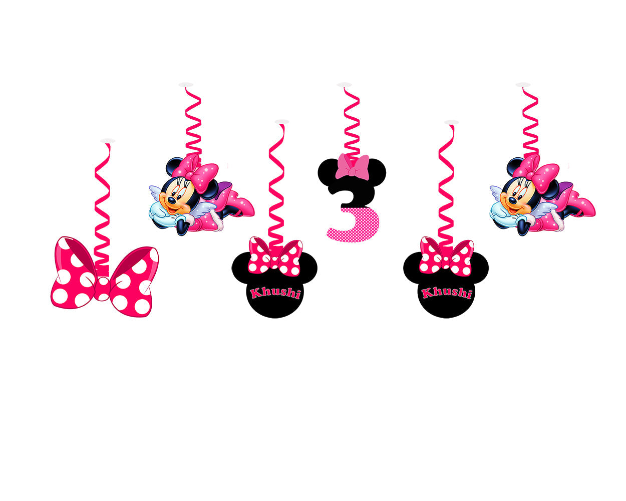 Minnie Mouse Swirls – ThemeLand Parties