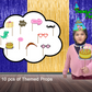 Peppa Pig Boy Themed Birthday Party Decoration Kit - Premium-A