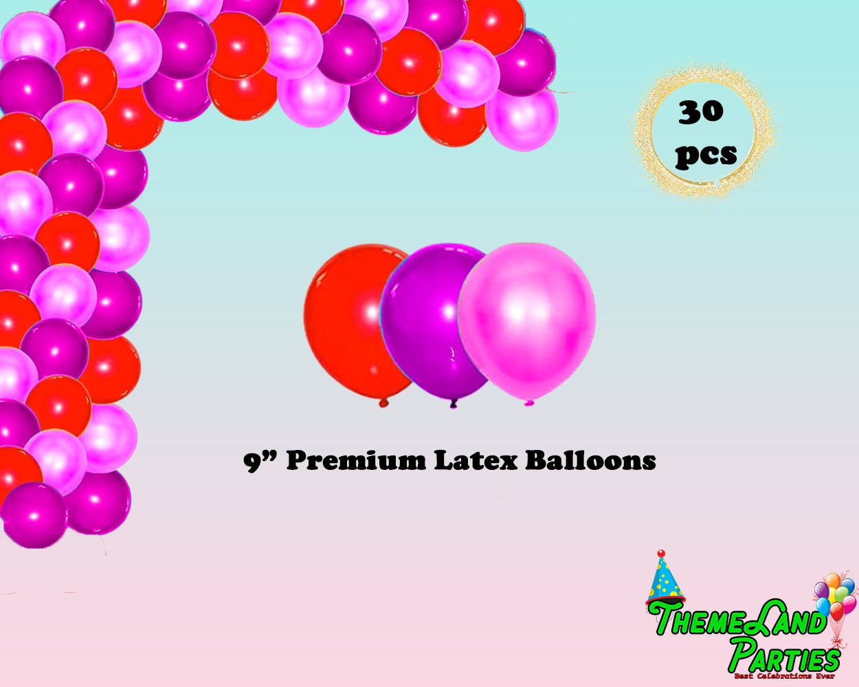 Peppa Pig Themed Birthday Party Decoration Kit - Premium-A