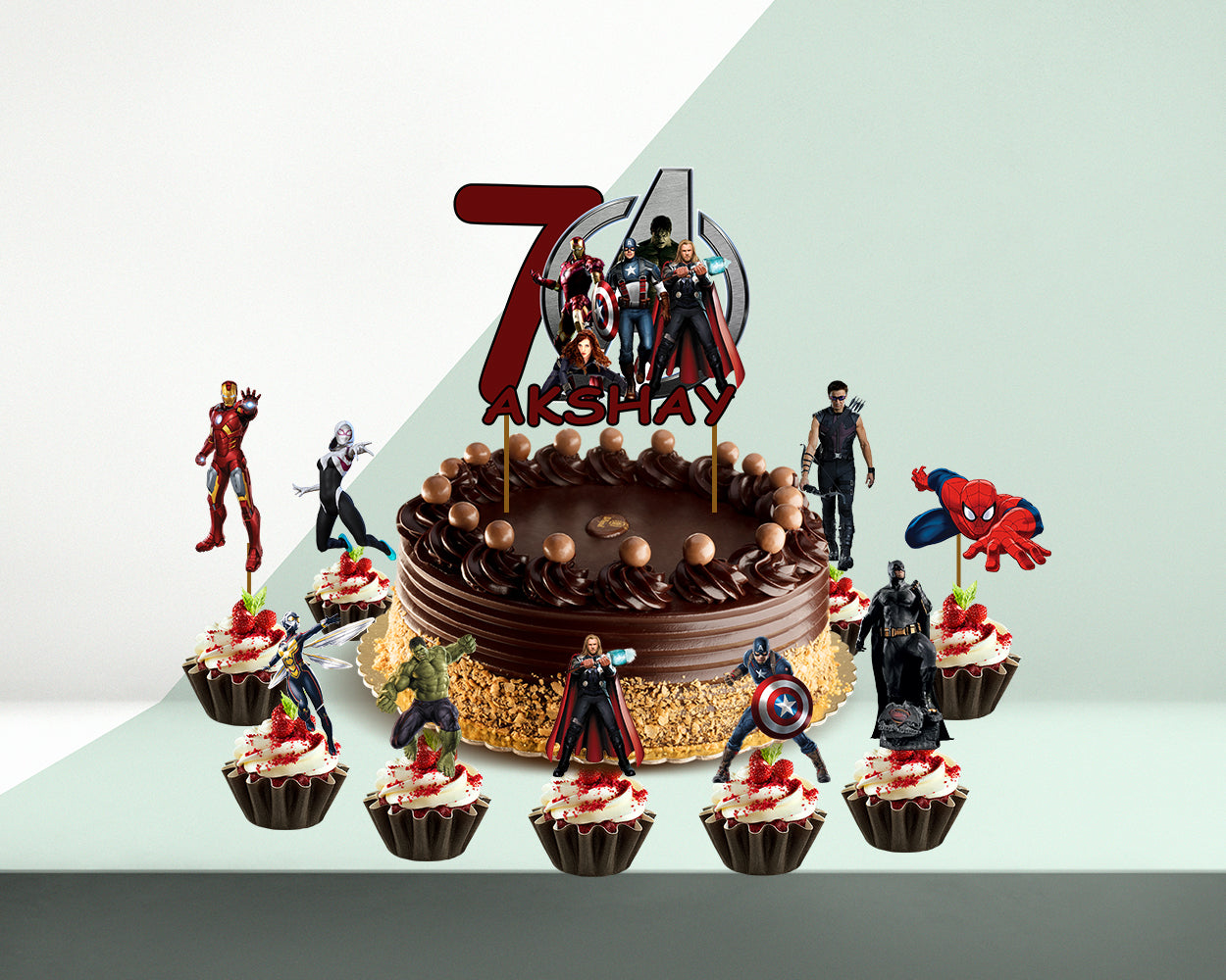 Avengers Birthday Chocolate Cake uae | Gift Avengers Birthday Chocolate Cake-  FNP