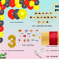 Emoji Themed Birthday Party Decoration Kit - Premium A