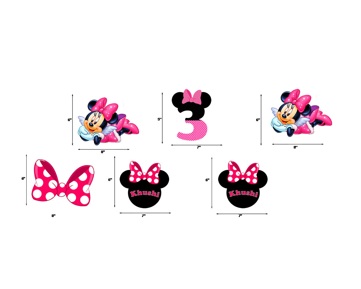 Minnie Mouse Swirls – ThemeLand Parties